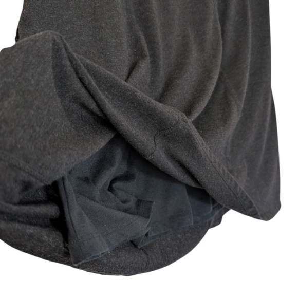 prAna Daphne Skirt Sustainable Comfort Women Small Lounge Minimalist Earthy Grey - Picture 7 of 13